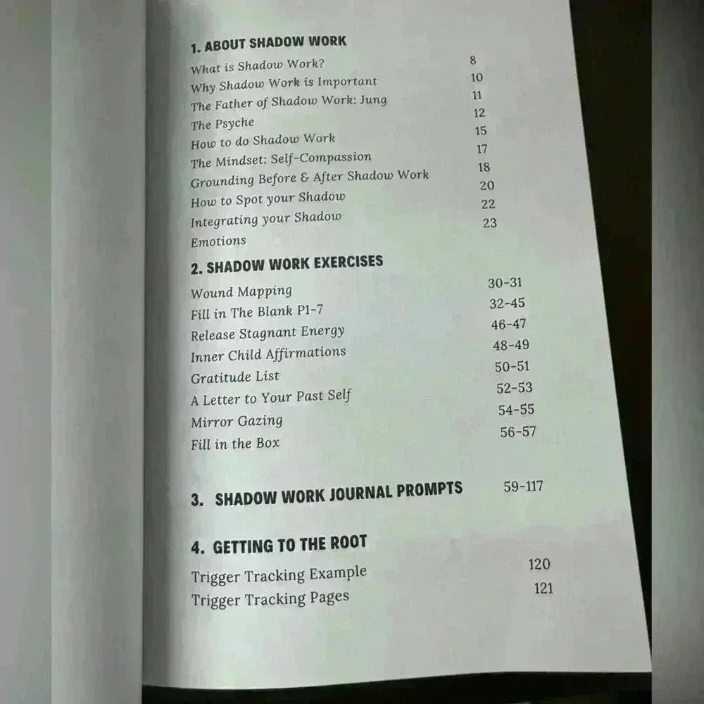 Shadow Work Journal: Guide to Transcend Your Shadows - Picture 2 of 3